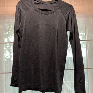 Navy long sleeve Lululemon